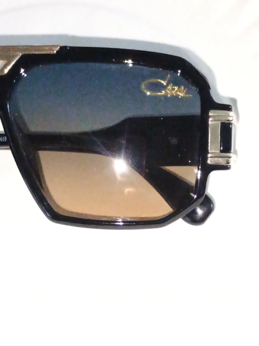Cazal Black & Gold Gradient Sunglasses